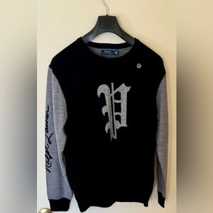 (NWOT) 100% fine Australian merino wool custom sweater